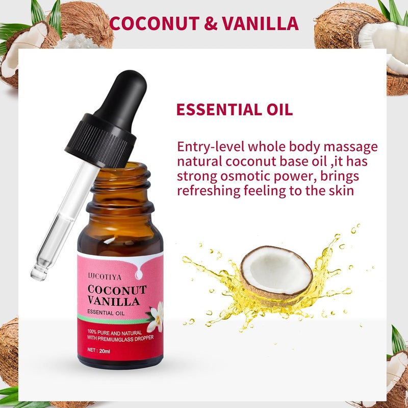 LUCOTIYA Coconut Vanilla Spa Gift Set - Image 4